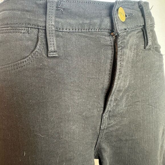 Frame Women's Black Le High Straight Jeans size 24 - Picture 5 of 15